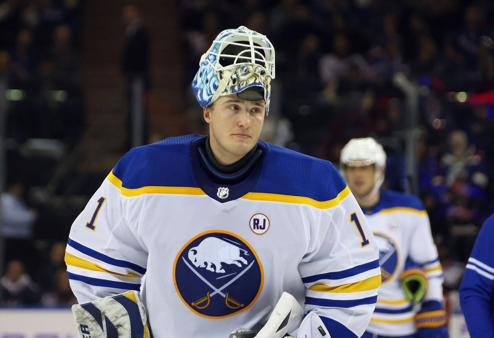 Ukko-Pekka Luukkonen will most likely start for the Sabres