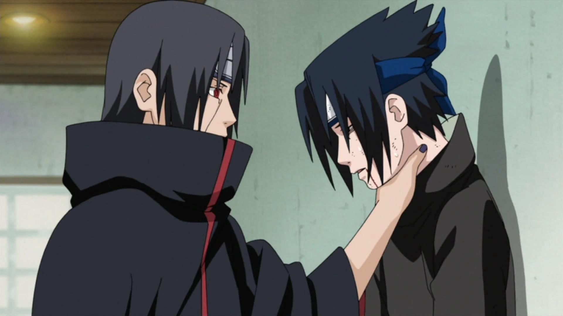 Itachi and Sasuke Uchiha (Image via Studio Pierrot)