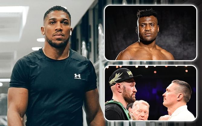 Anthony Joshua gives class response to Francis Ngannou's knockout claim, casts doubt on Tyson Fury vs. Oleksandr Usyk