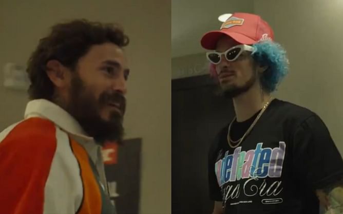 “Come s**k my d**k” - Sean O'Malley and Marlon ‘Chito’ Vera talk trash during surprise hotel lobby bump-in ahead of UFC 299