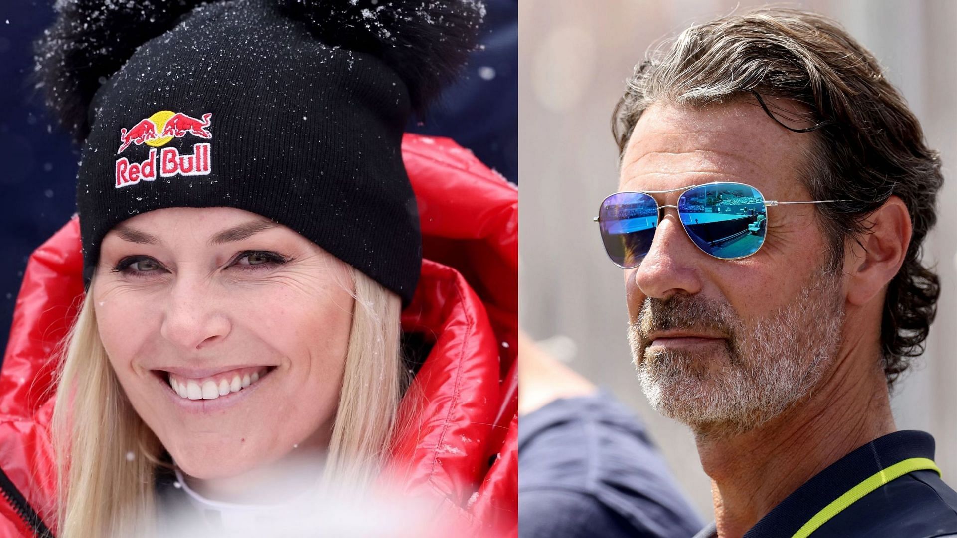 Lindsey Vonn and Patric Mouratoglou