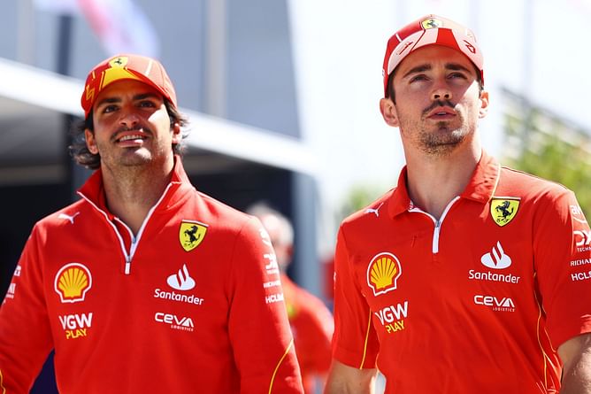 Charles Leclerc jokingly says he is “tempted” to remove his appendix after Carlos Sainz's victory in Australia