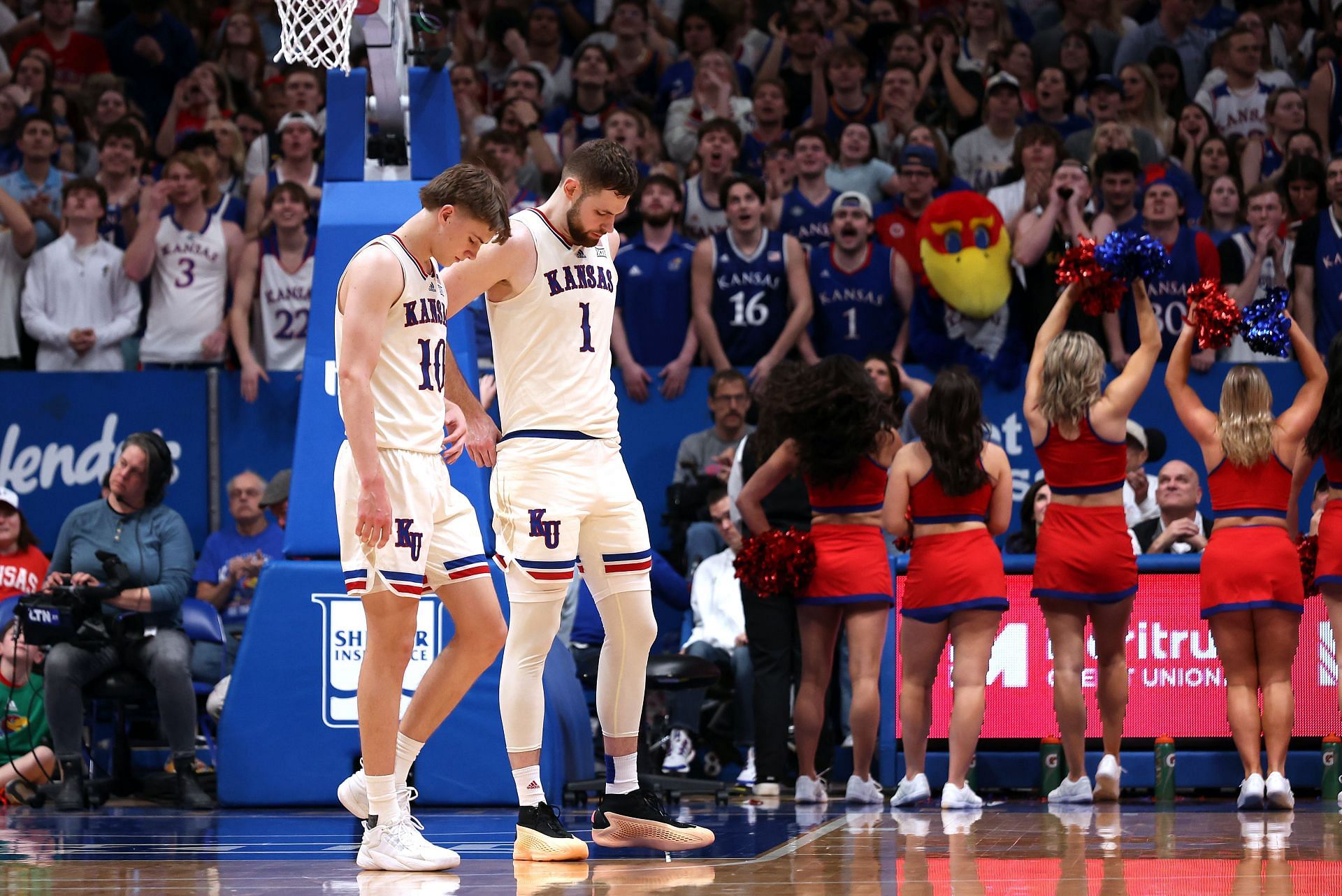 "Most overrated team in CBB" Kansas fans left fuming as Jayhawks