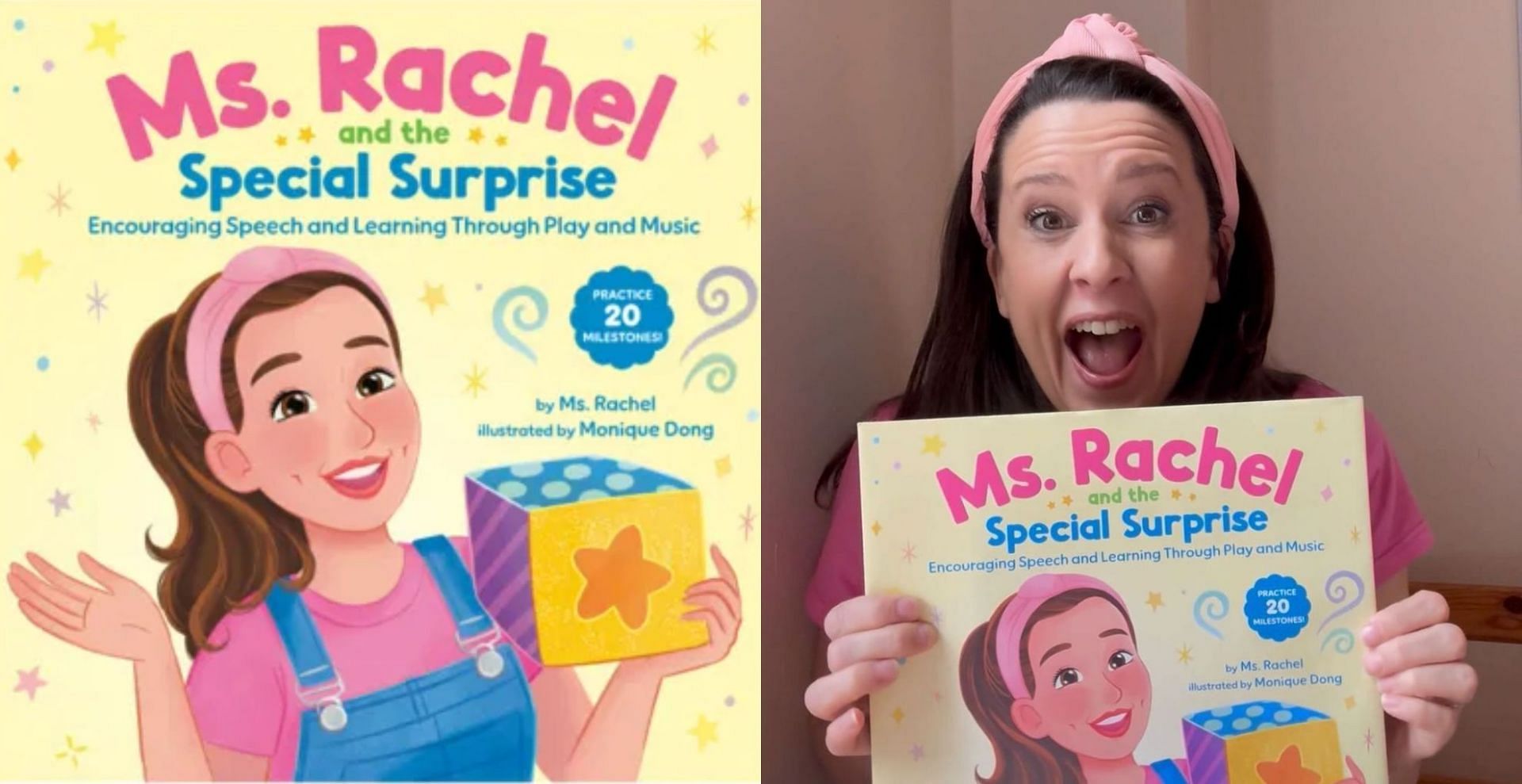 Ms Rachel launches new book with toy line