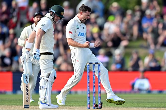 NZ vs AUS: न्यूजीलैंड ने दूसरी पारी में 350 से ज्यादा का स्कोर बनाकर दिया मुश्किल लक्ष्य, ऑस्ट्रेलिया को लगे जबरदस्त झटके