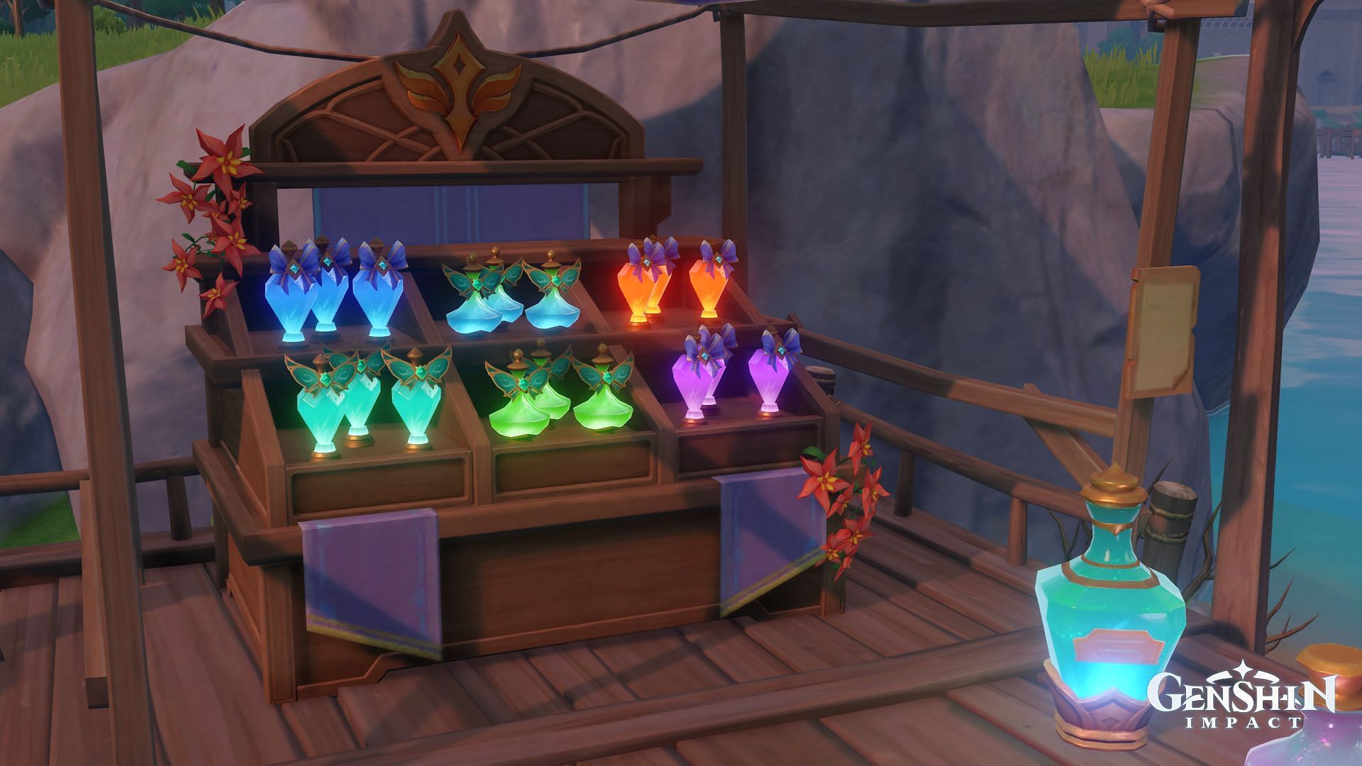 Potions with Steadying characteristic (Image via HoYoverse)