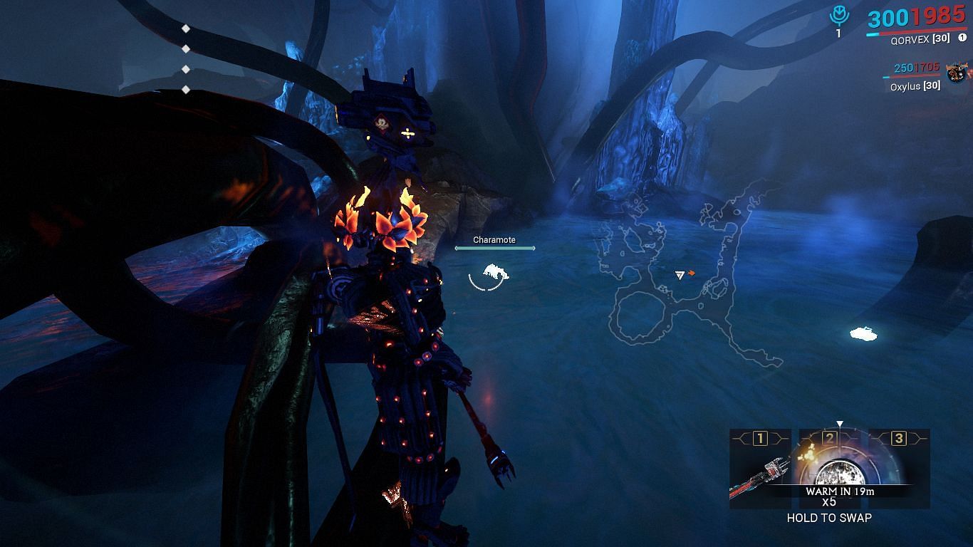 In this cave, you can get all cave-exclusive servofish easily (Image via Digital Extremes)