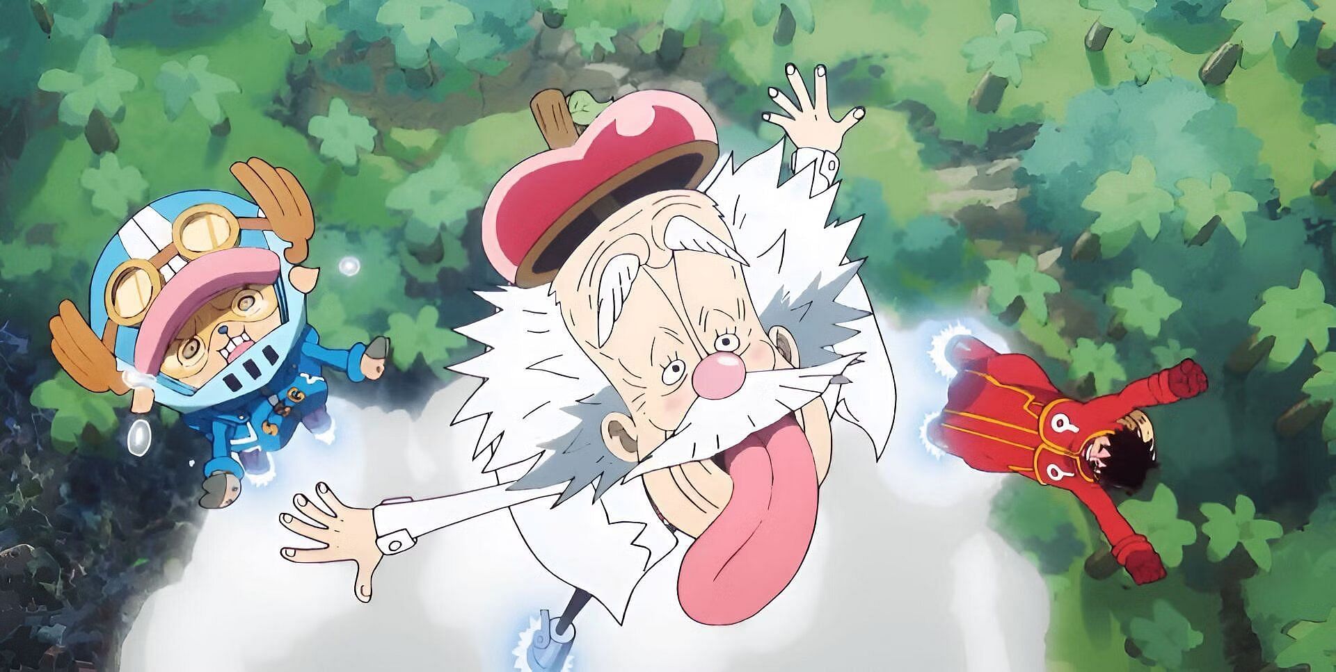 Dr. Vegapunk in the anime (Image via Toei Animation).