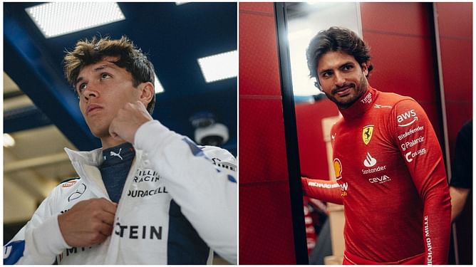 “I know a good surgeon if you need” - Alex Albon’s witty recovery wish to Carlos Sainz