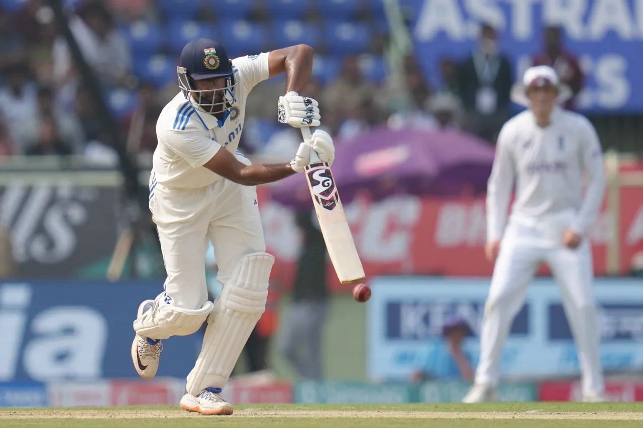 Ravichandran Ashwin made a few crucial contributions with the bat in the five-match series against England. [P/C: BCCI]