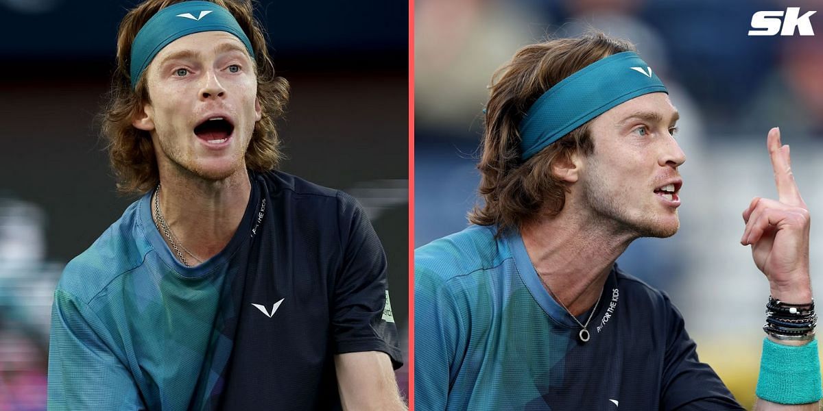 Andrey Rublev faced a shocking disqualification from the 2024 Dubai Tennis Championships