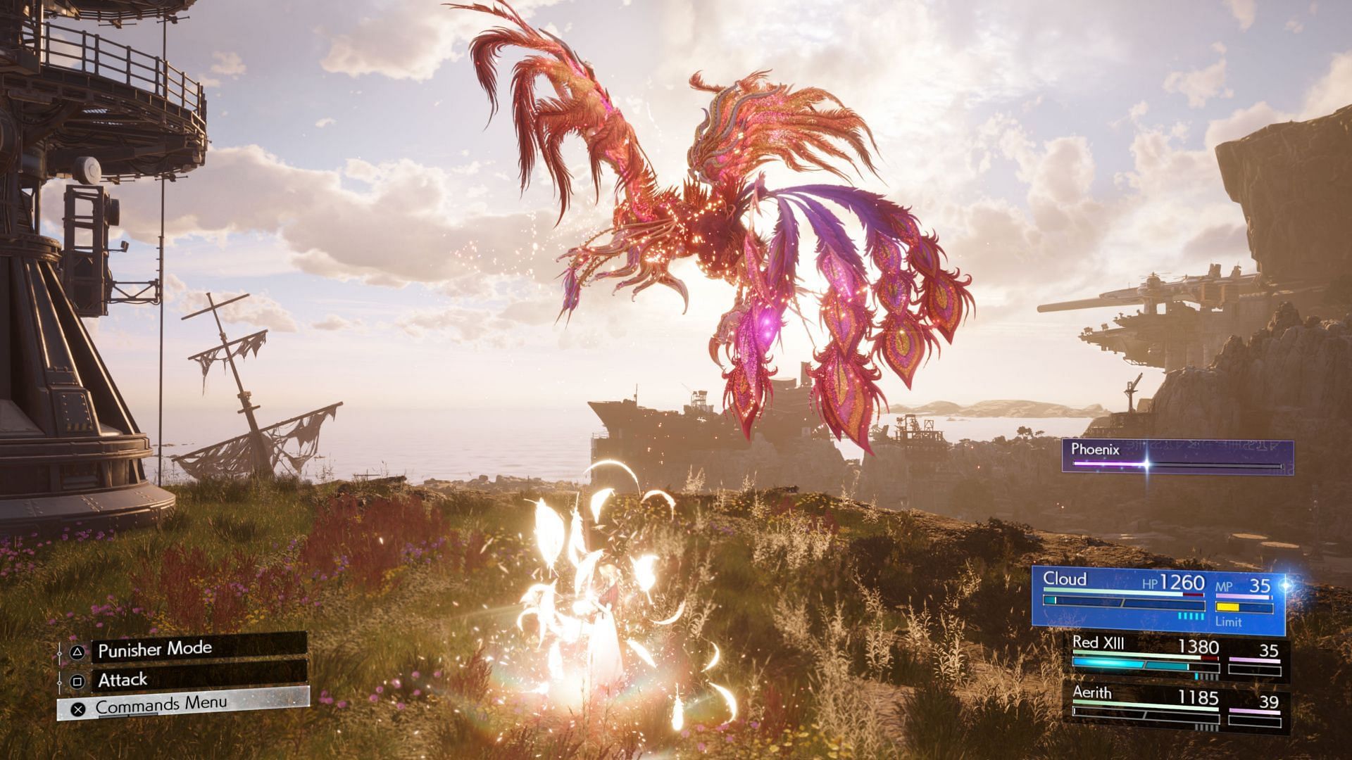 Skills of Phoenix in Final Fantasy 7 Rebirth (Image via X/@finalfantasyvii)