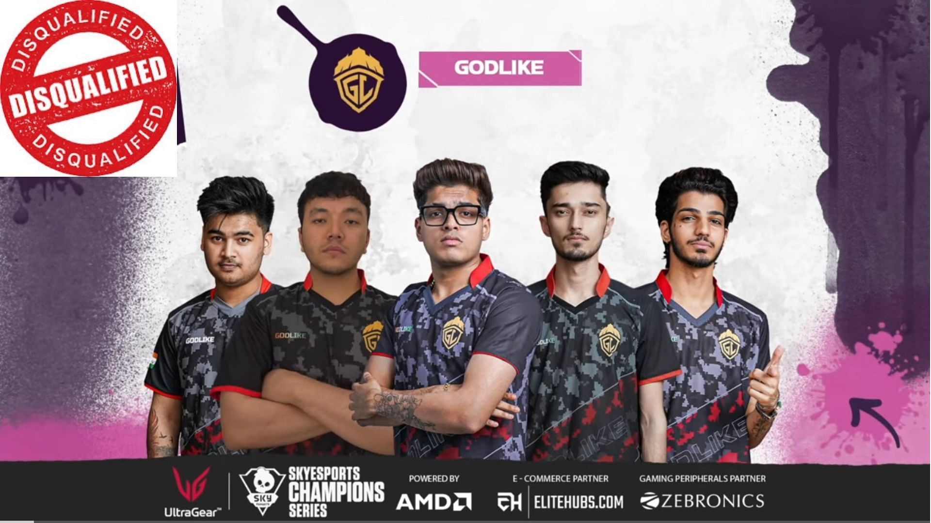 GodLike has been disqualified from Skyesports Champions Series 2024 (Image via Skyesports)