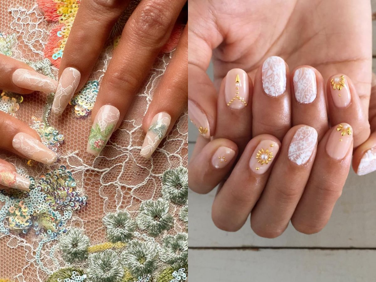 Lace Nail Art | Pics Nails