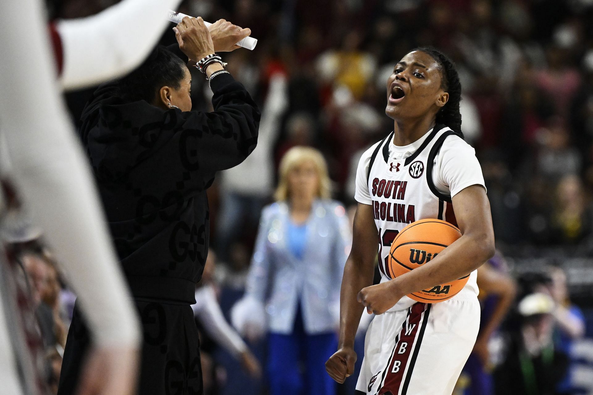 MiLaysia Fulwiley turned a lot of heads in her first year with South Carolina.