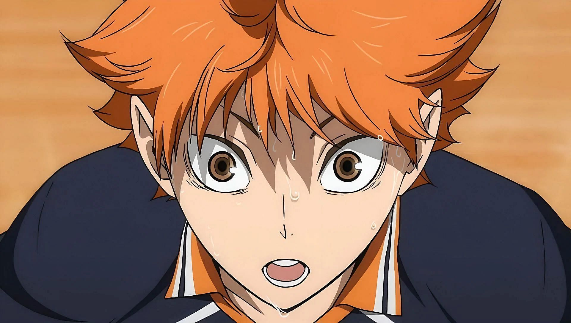 Shoyo Hinata, as seen in the movie (Image via Production I.G)