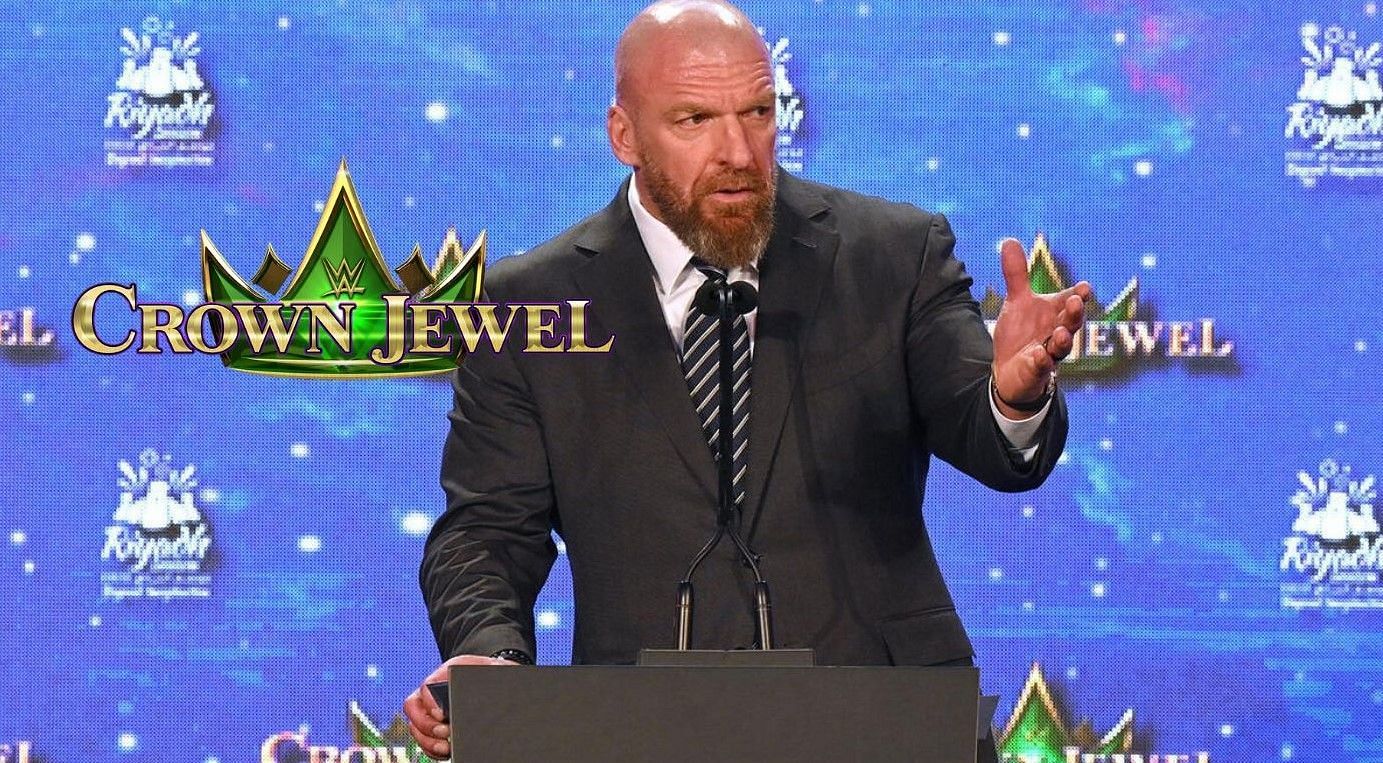 Triple H at a press conference in Saudi Arabia (Image Credits: wwe.com)