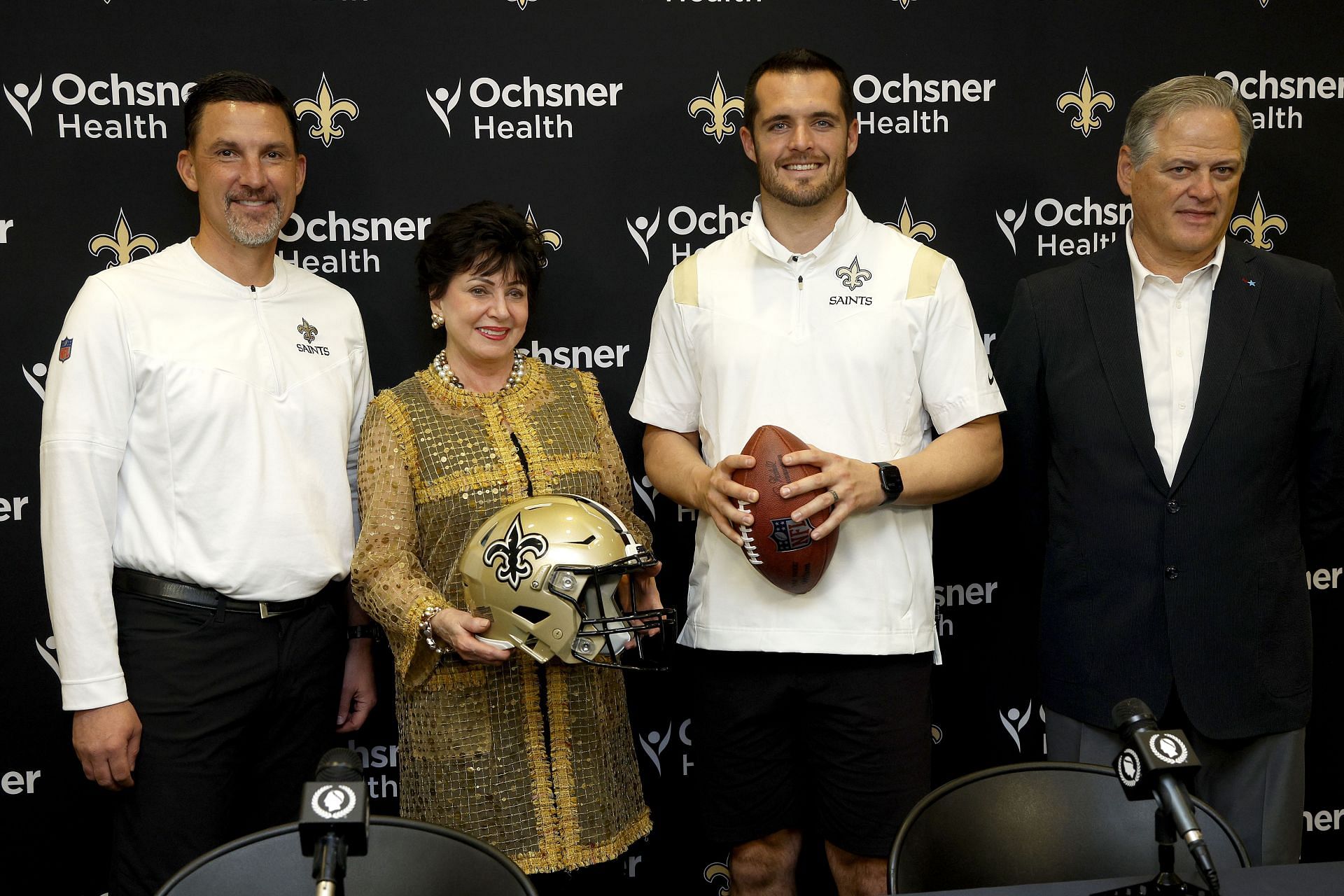 New Orleans Saints Introduce Quarterback Derek Carr