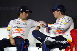"It's not for me to comment": Sergio Perez brushes aside questions about Max Verstappen's exit clause in his Red Bull contract