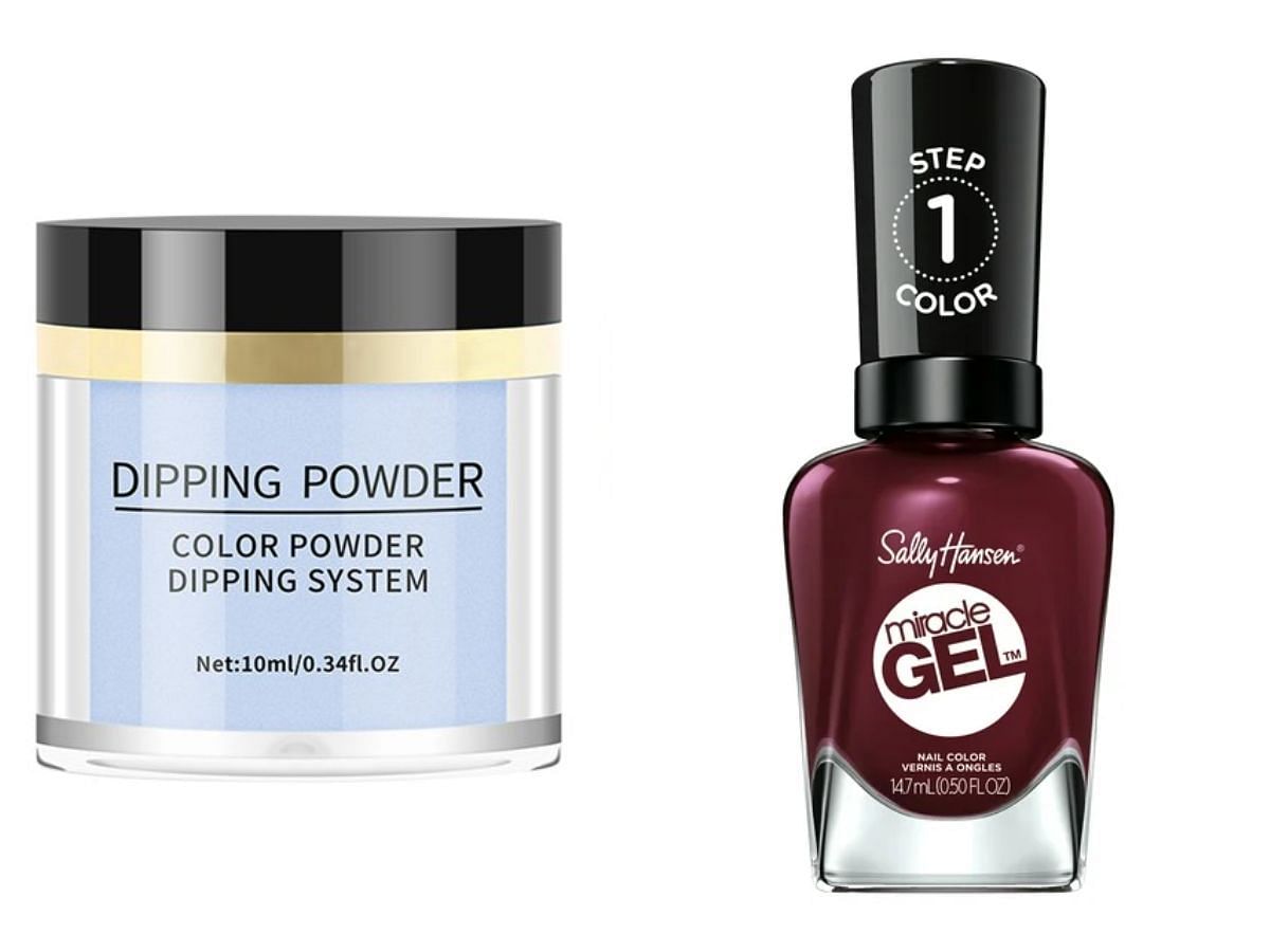 Gel polish vs dip powder (Image via walmart.com)