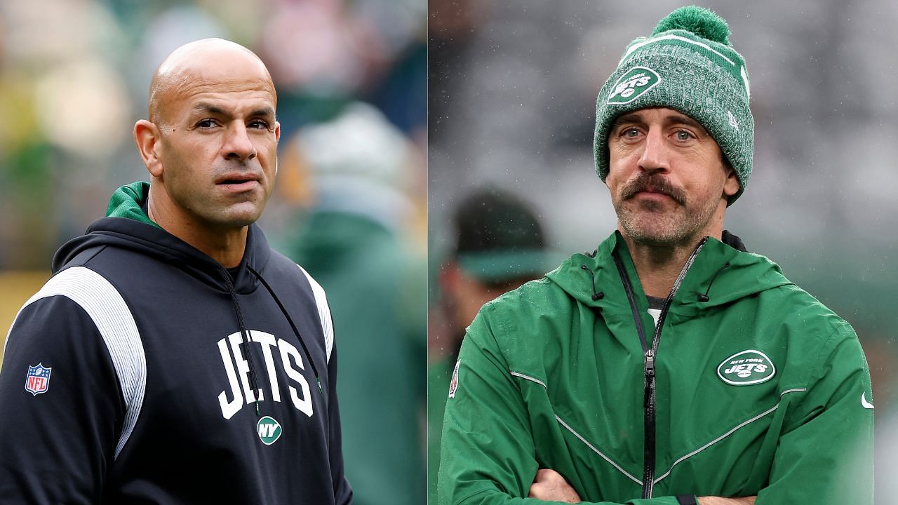 Jets HC Robert Saleh gets candid on noise surrounding Aaron Rodgers running for RFK Jr.