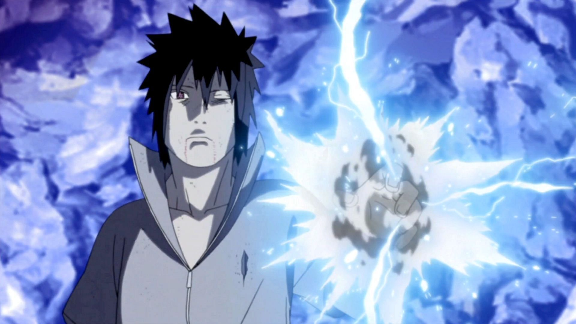 Sasuke added Blaze Release to his Chidori, making it even deadlier (Image via Studio Pierrot, Naruto)