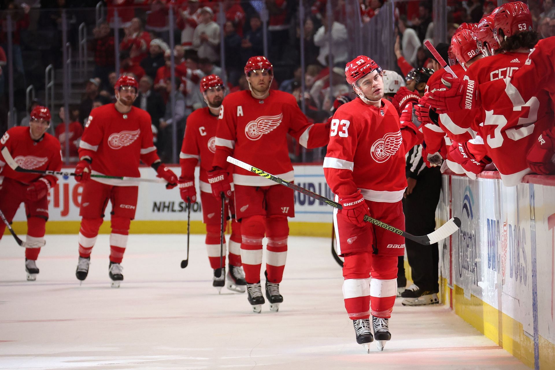 Washington Capitals v Detroit Red Wings