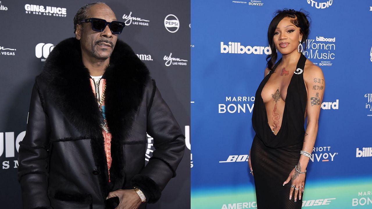 Rappers Snoop Dogg and GloRilla hit the court for new music video