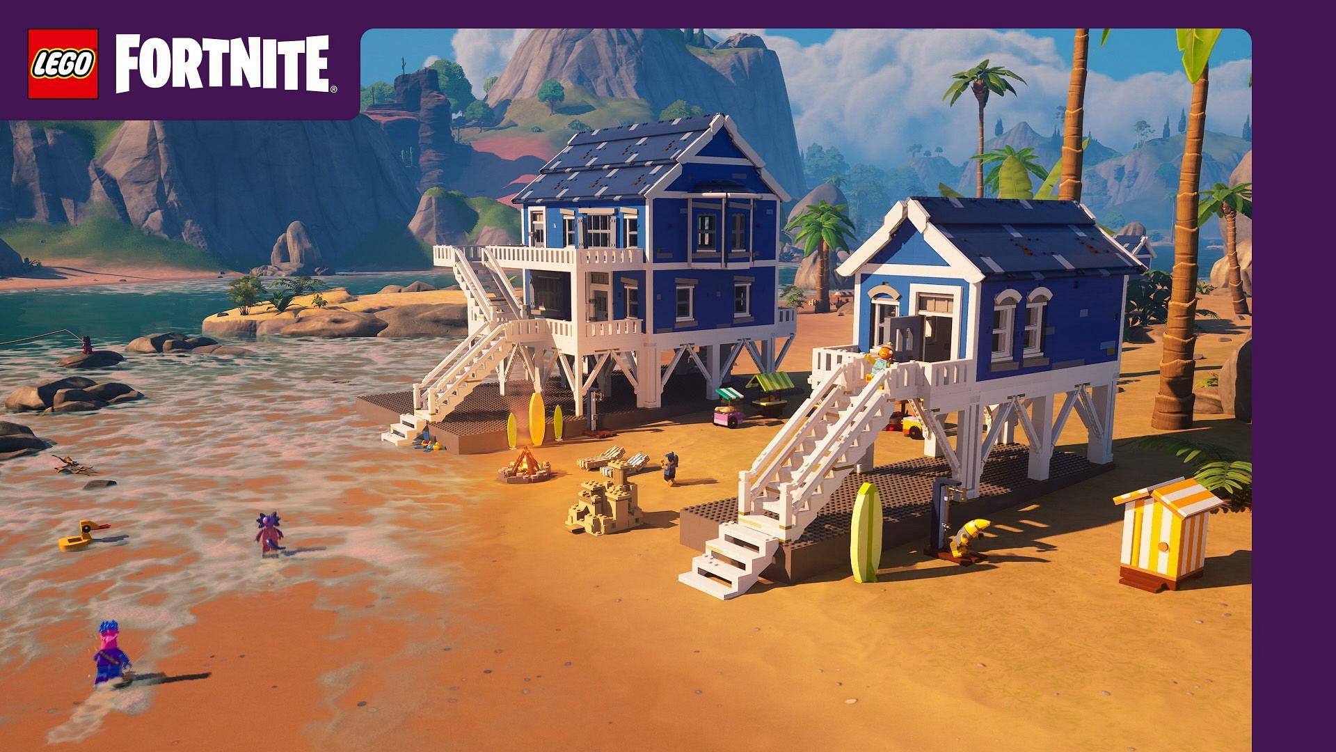 Beachside Boulevard Bundle in LEGO Fortnite v29.00 patch notes (Image via Epic Games)