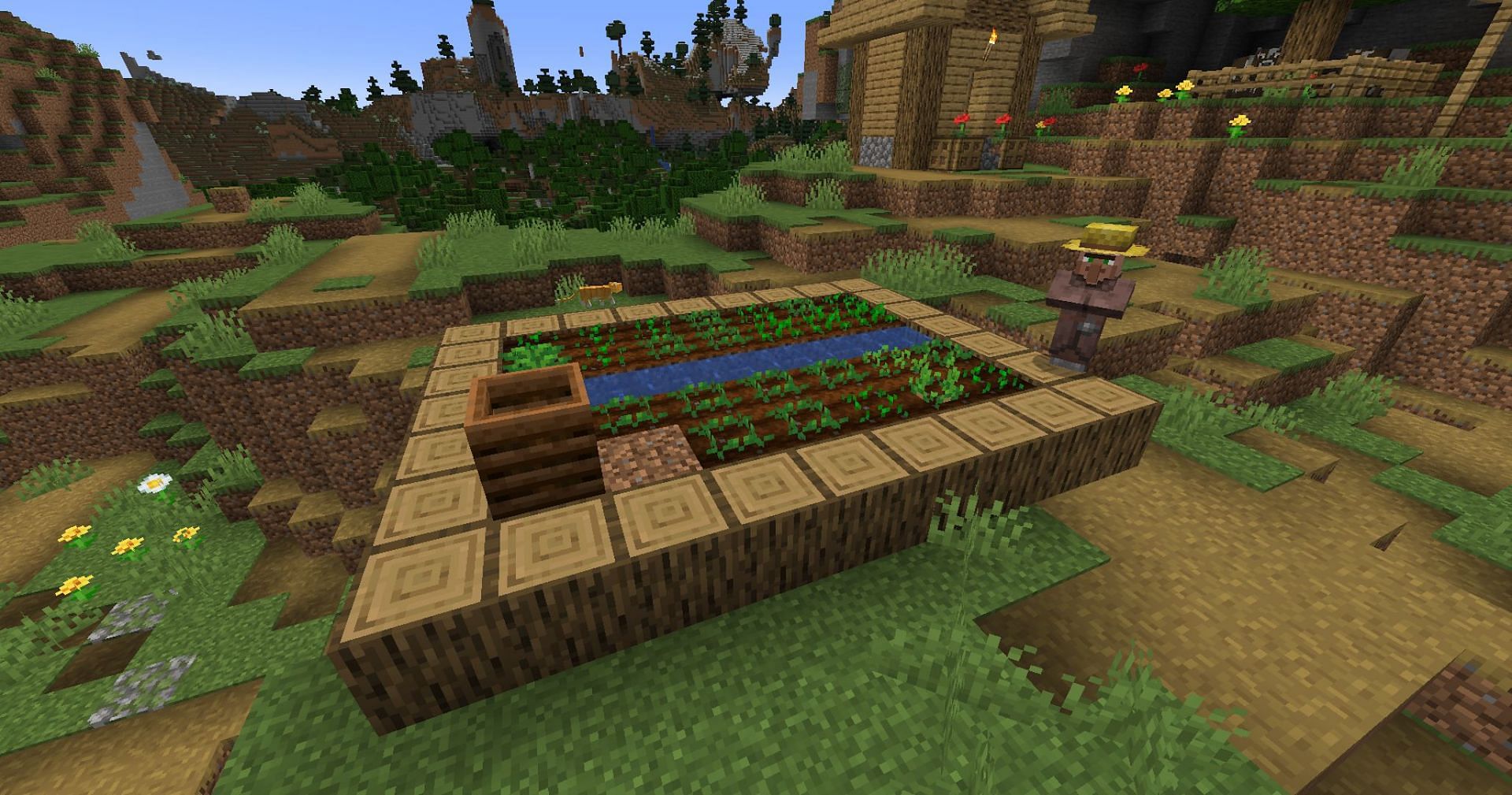 Interestingly, many systems consider nitwits as being employed like other villagers (Image via Mojang)