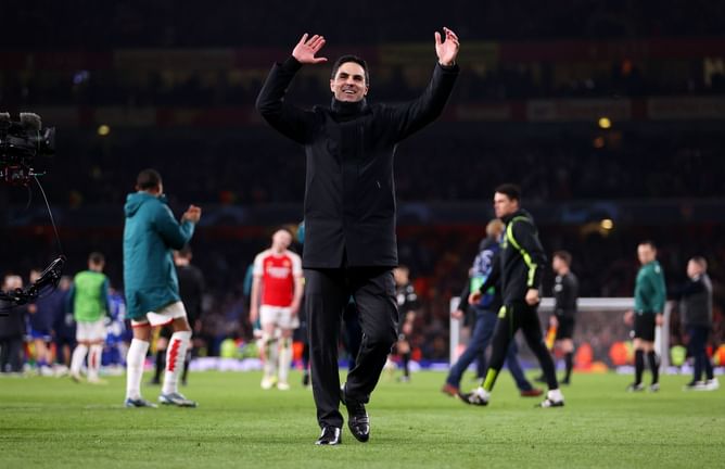 "He has stood up with incredible personality" - Mikel Arteta lauds Arsenal star for his heroics against Porto