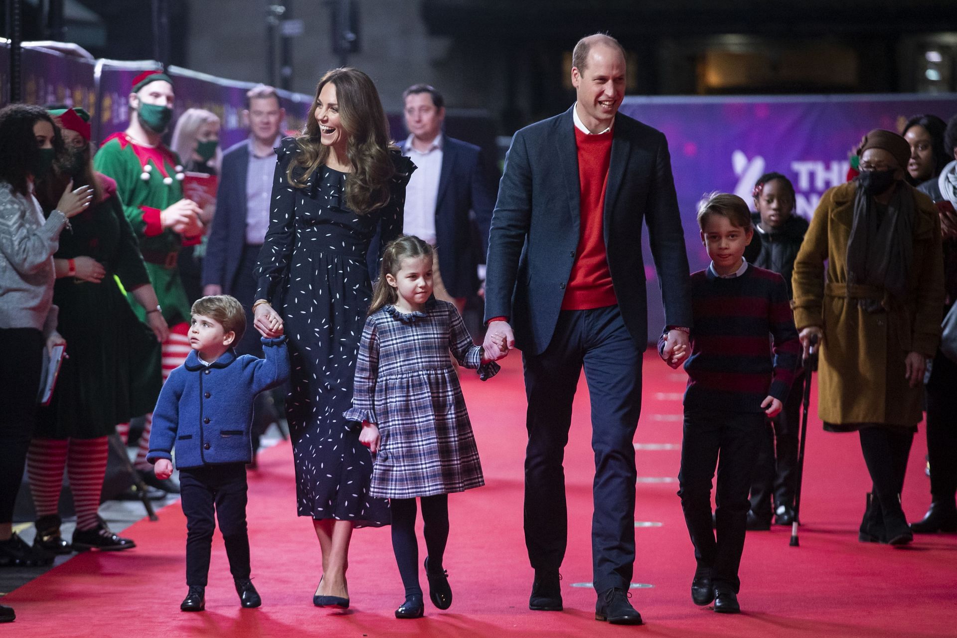 The Duke and Duchess Of Cambridge And Their Family (Source: Getty)