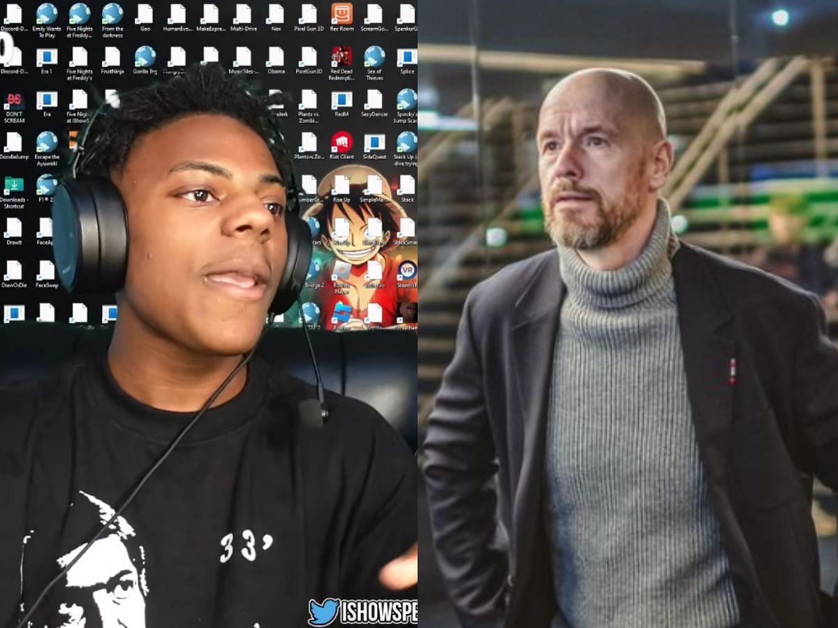 IShowSpeed rips at Erik Ten Hag following United
