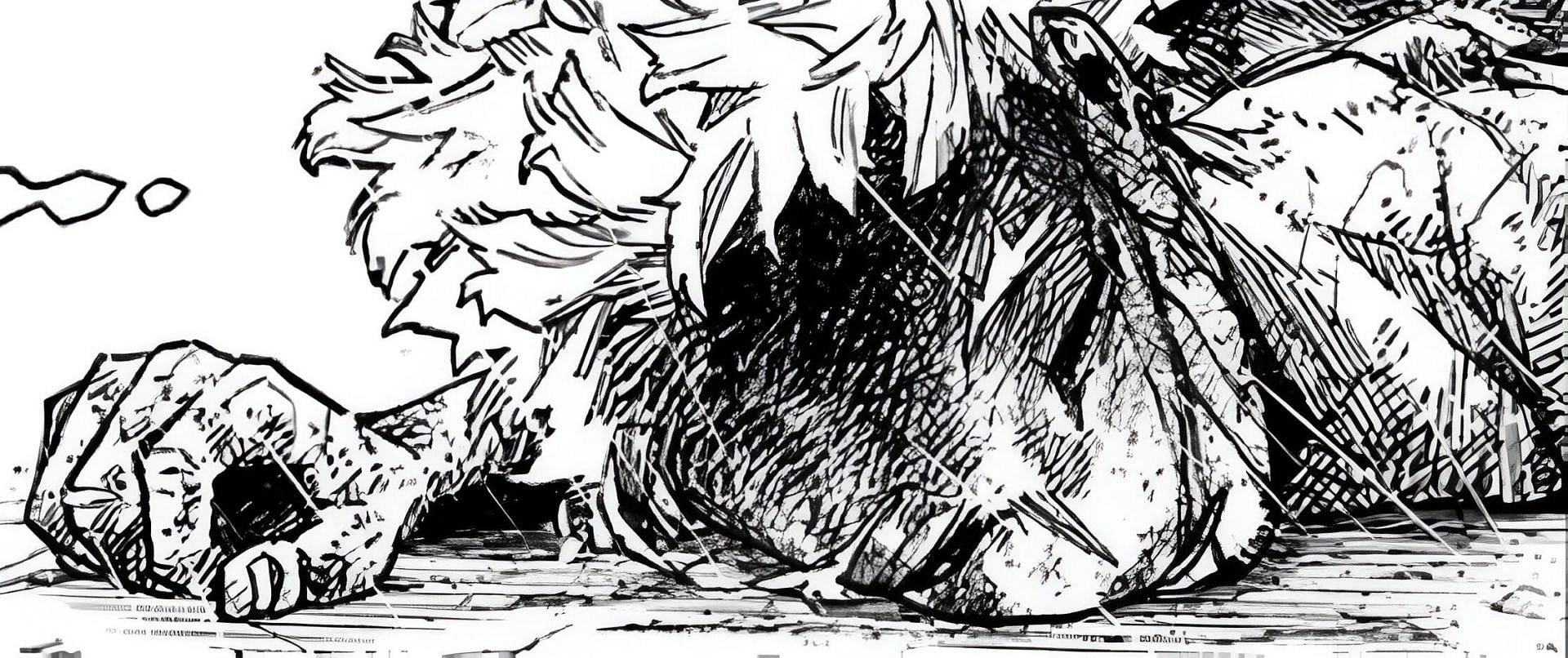 Hawks as seen in My Hero Academia Chapter 416 (Image via Shueisha)