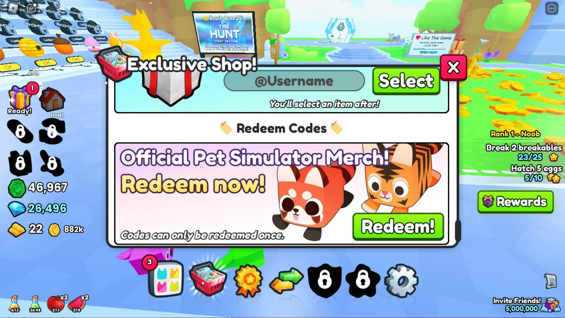 Redeem codes in Pet Simulator 99 (Roblox || Sportskeeda)