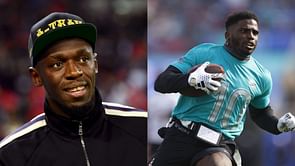 "I ran a 4.22 in my sweats and some shoes" - When Usain Bolt opened up Tyreek Hill challenging him to a 40-yard dash