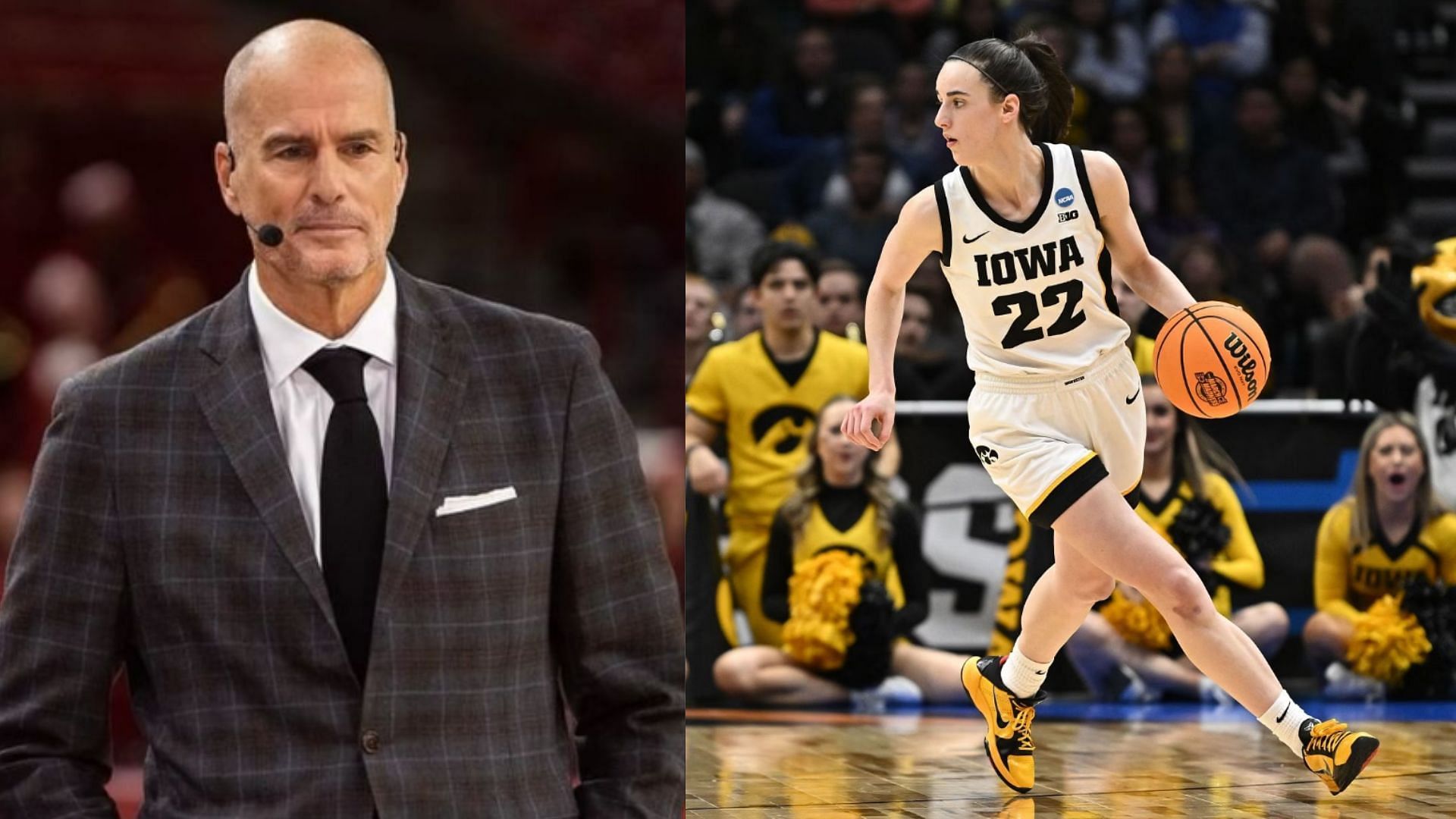 Jay Bilas complimented Caitlin Clark after her record-breaking night