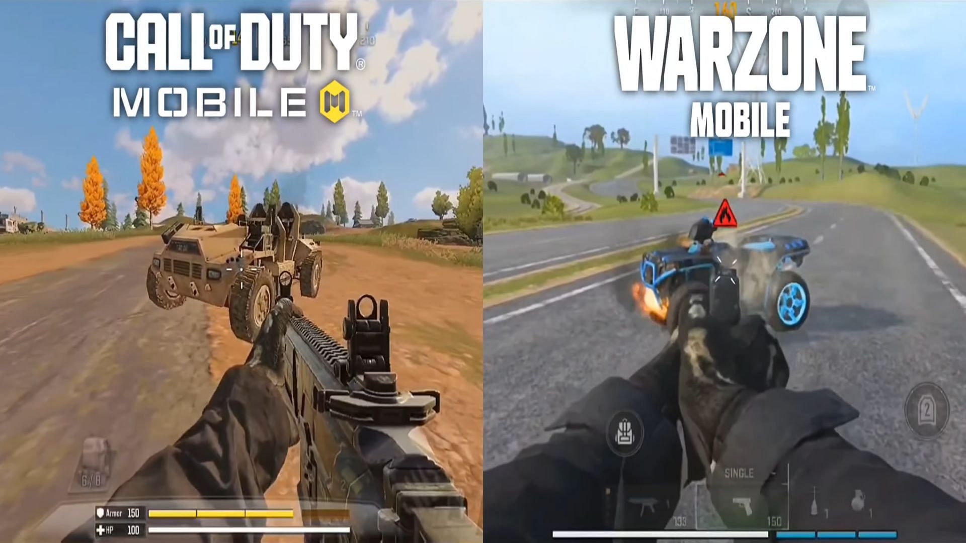 Warzone Mobile vs CoD Mobile  , Warzone and CoD Mobile