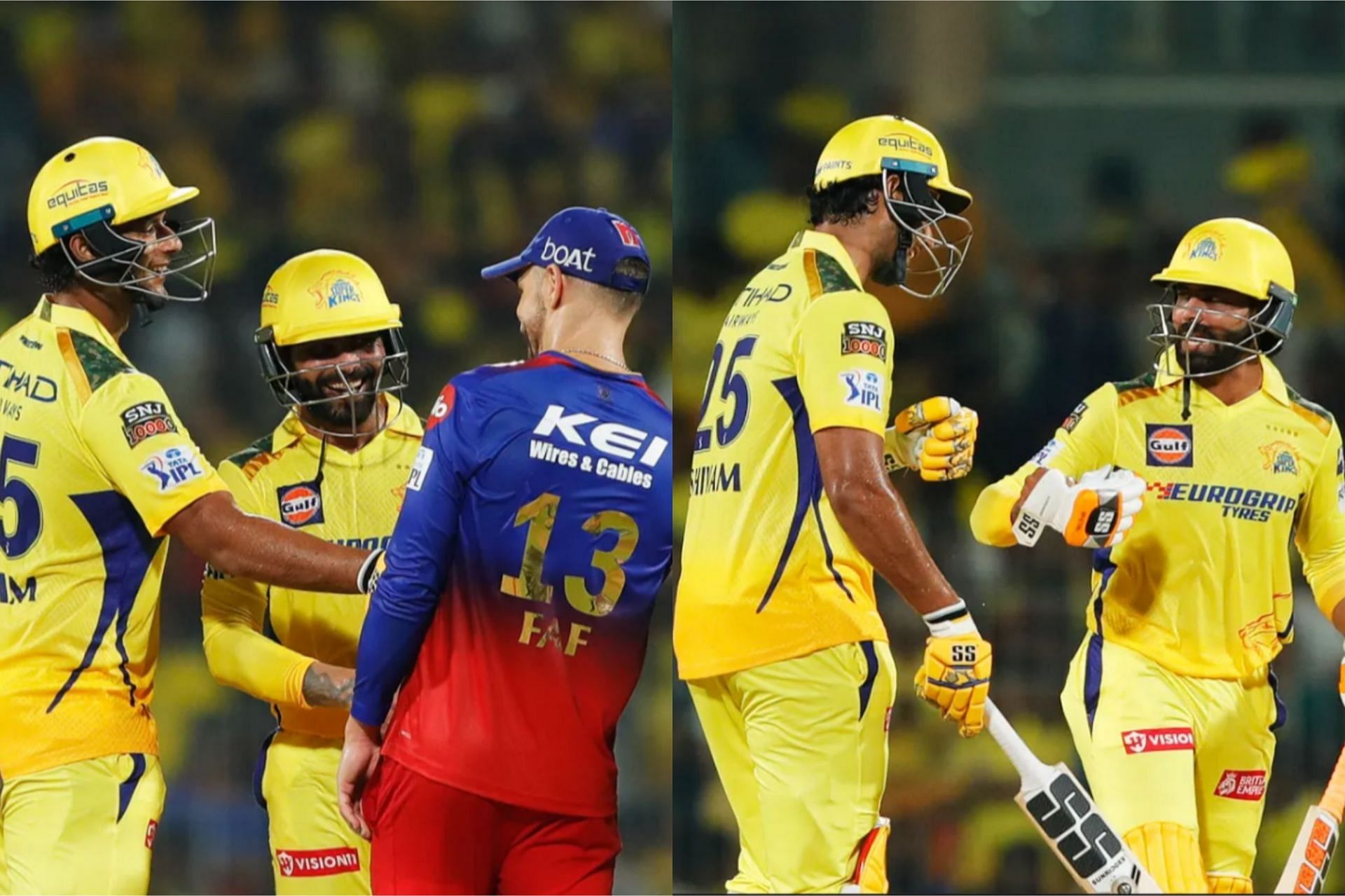 CSK beat RCB by 6 wickets in Match 1