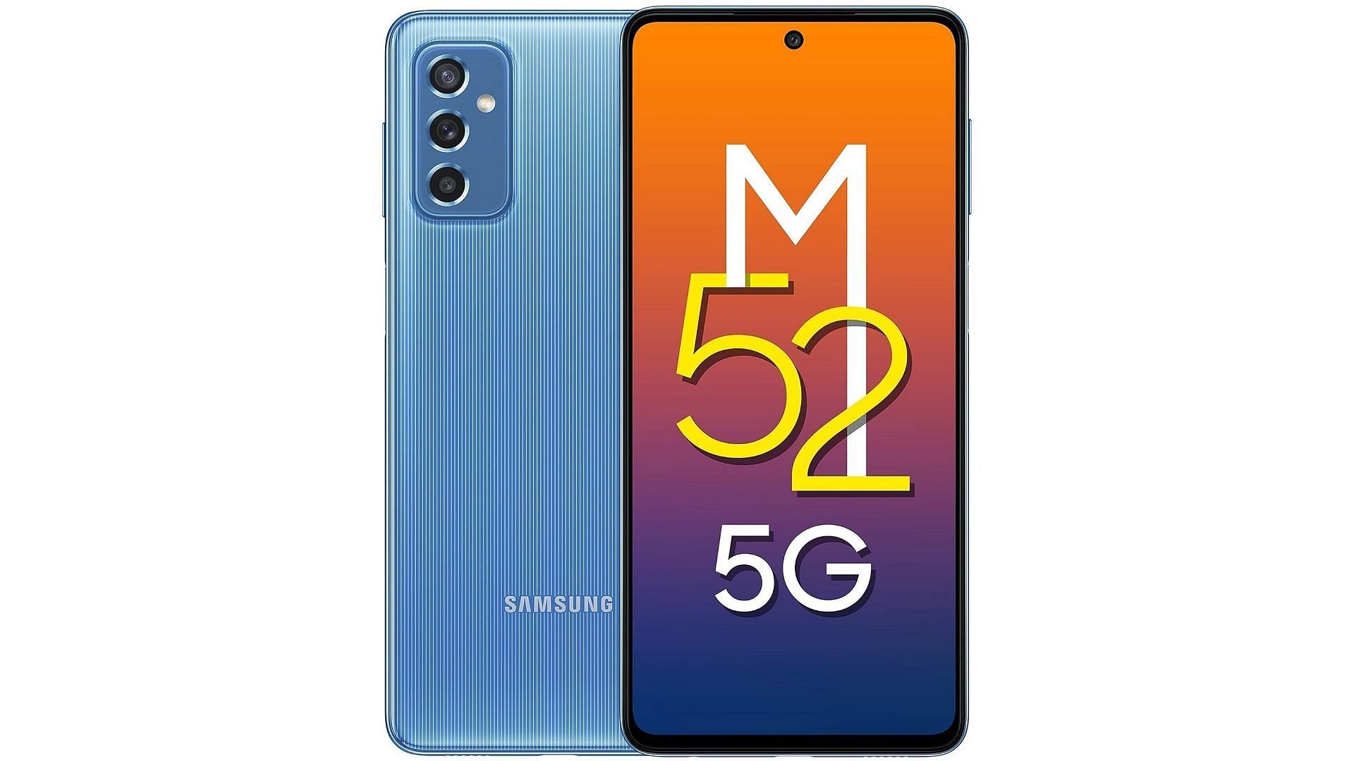 Samsung Galaxy M52 (Image via Amazon)