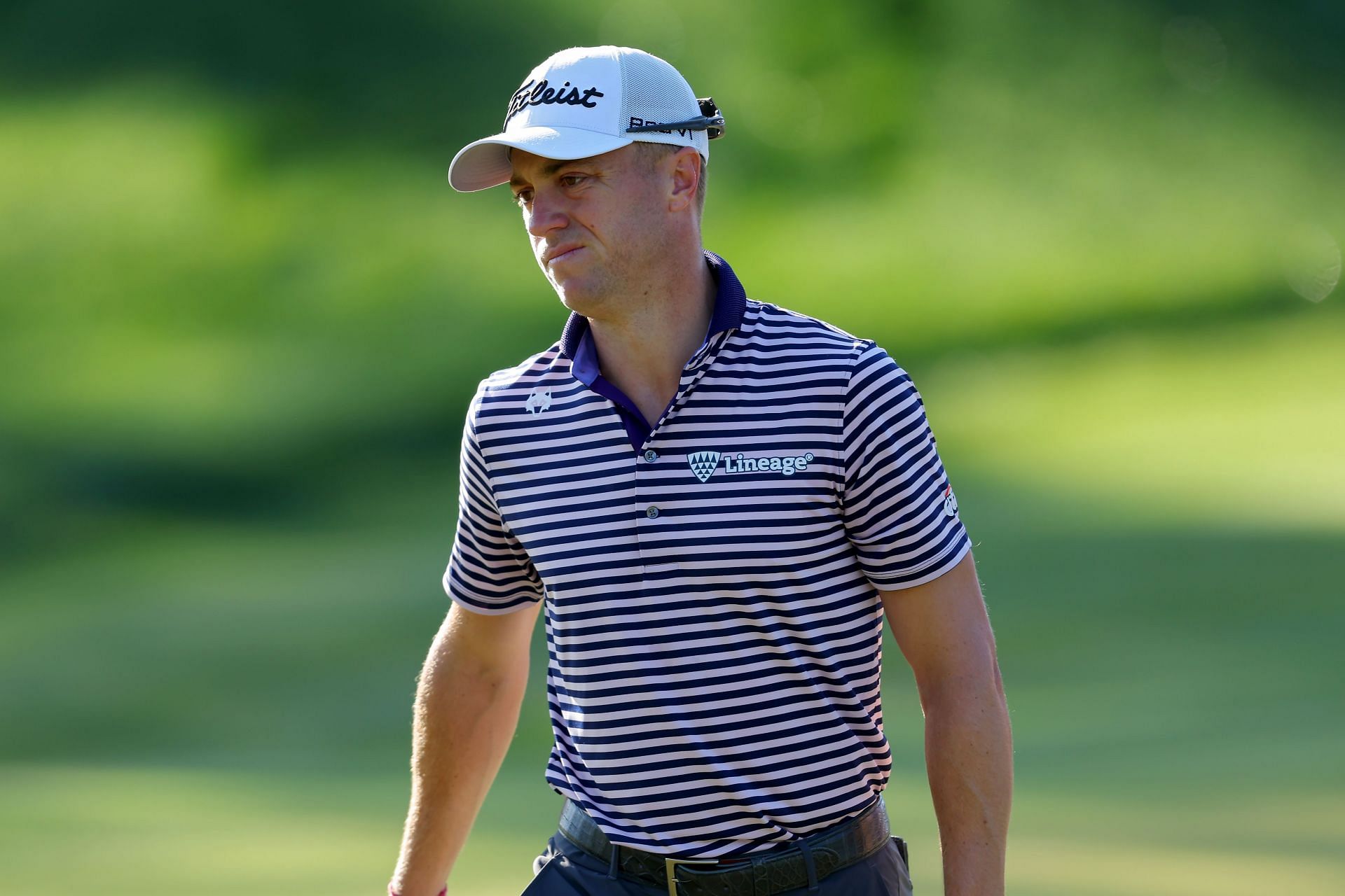 Justin Thomas during the Players Championship - Round Two