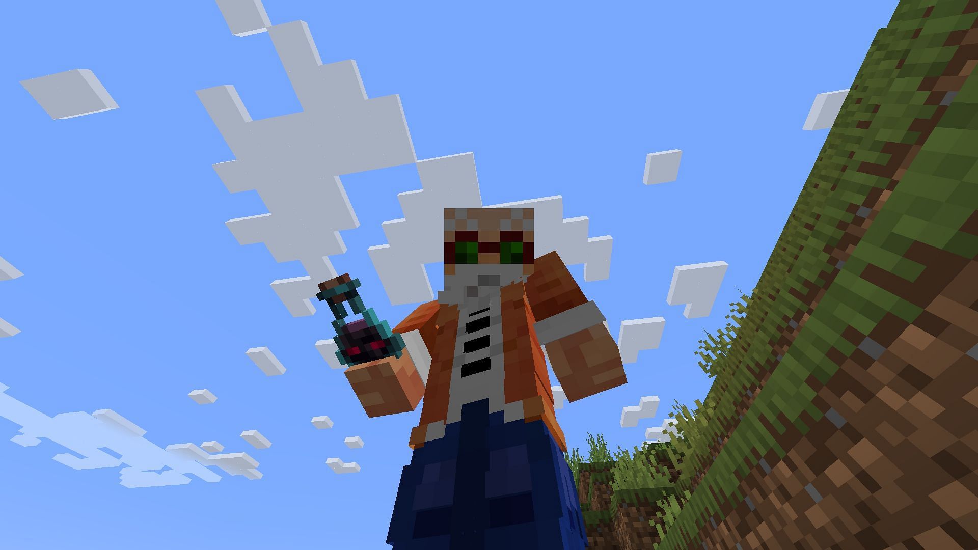 The new Ominous Bottle will bestow Bad Omen effects in Minecraft 1.21 (Image via Mojang)