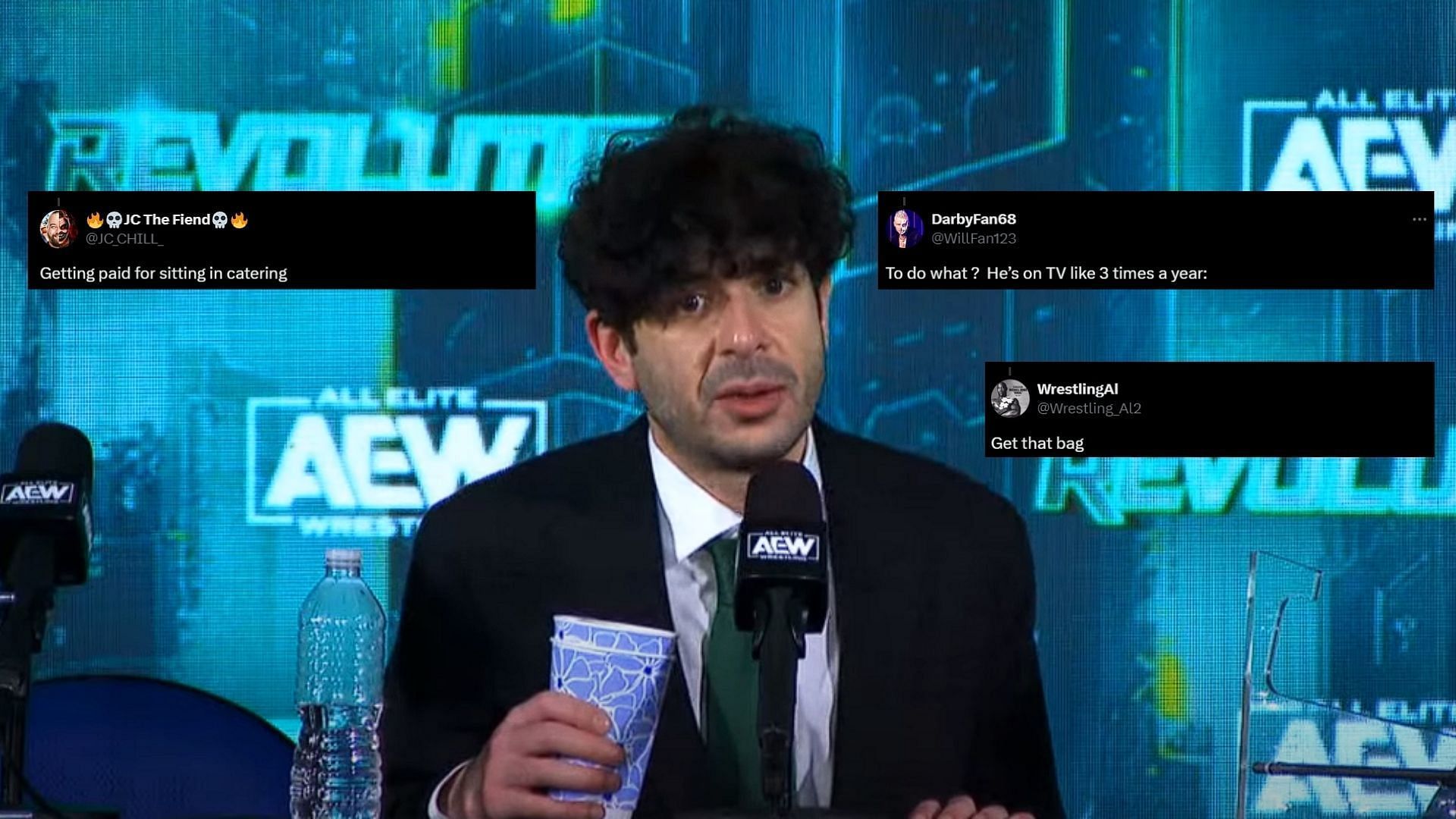 Tony Khan is the president of All Elite Wrestling [Photo courtesy of AEW