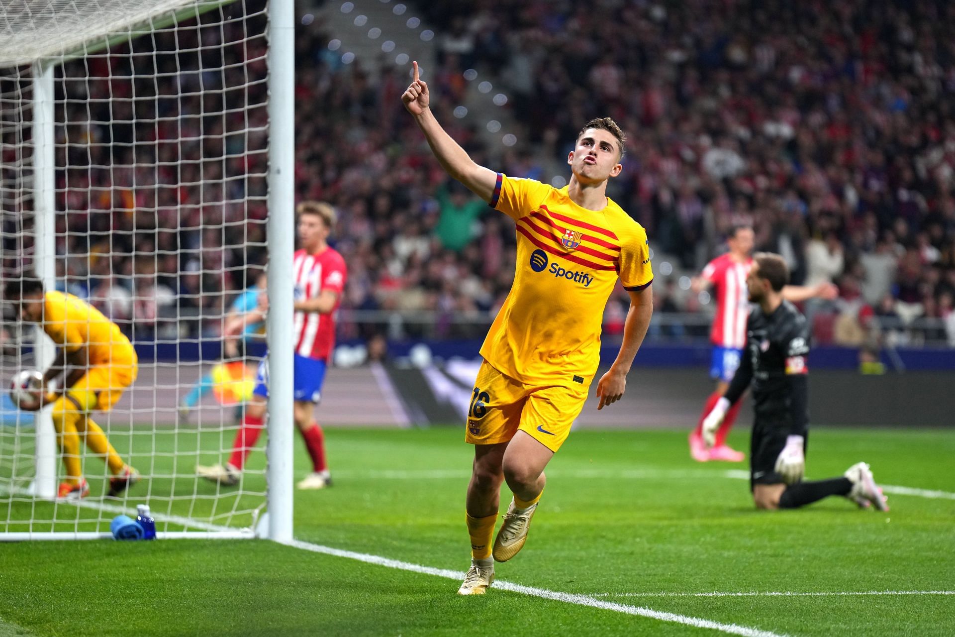 Fermin Lopez has been a hit at the Camp Nou this season.