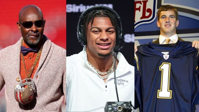 Jerry Rice reveals if he'll make his son Brenden pull an Eli Manning in ...