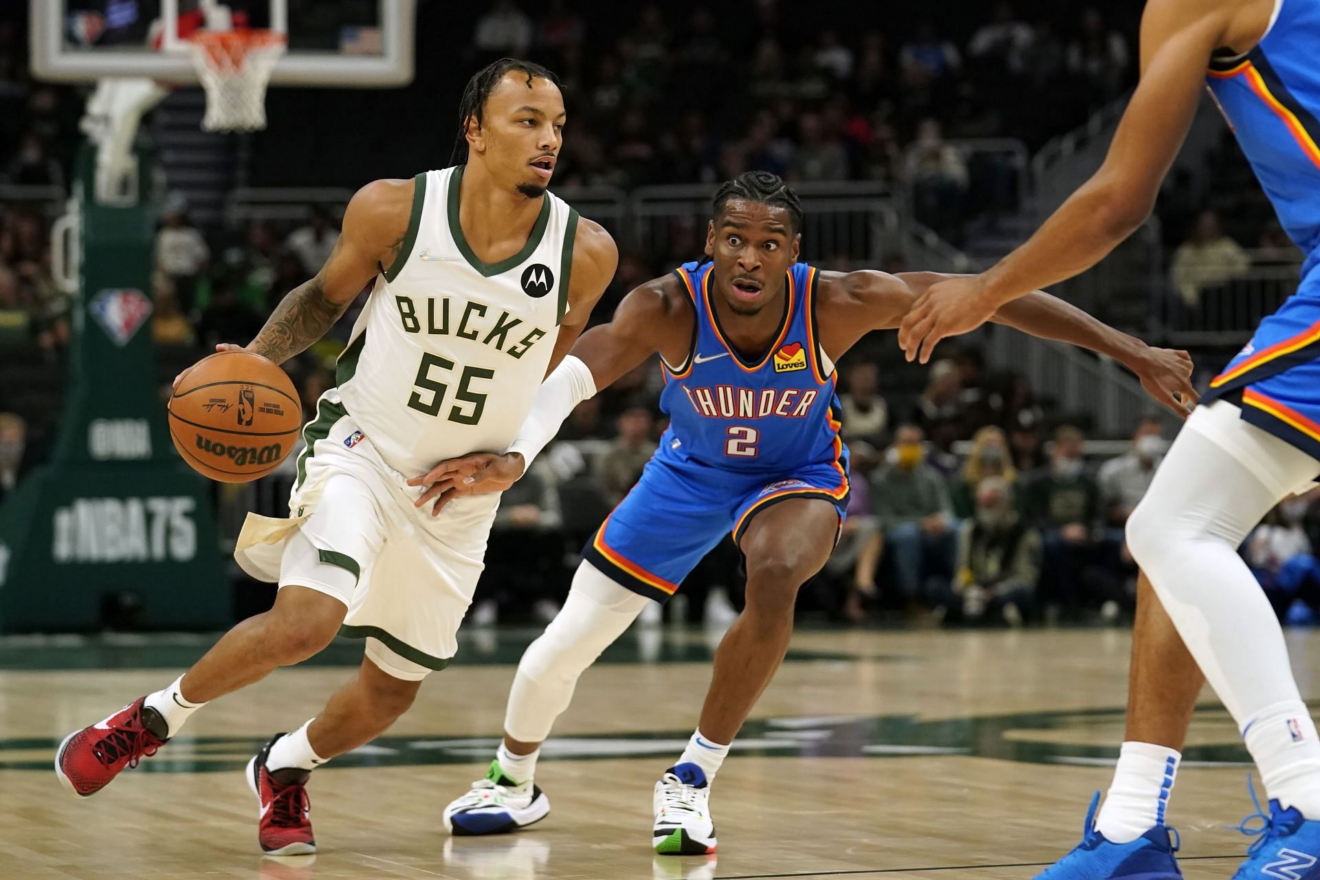 Oklahoma City Thunder v Milwaukee Bucks