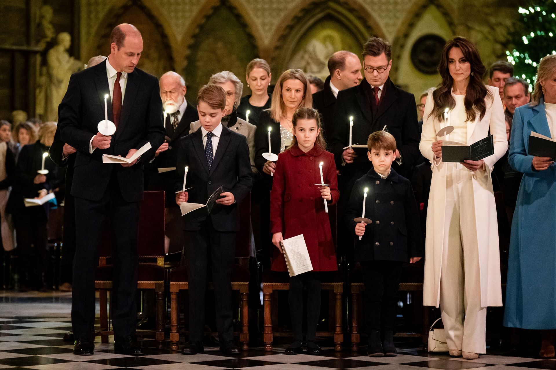 The Royal Family Attend The &quot;Together At Christmas&quot; Carol Service in 2023 (Source: Getty)