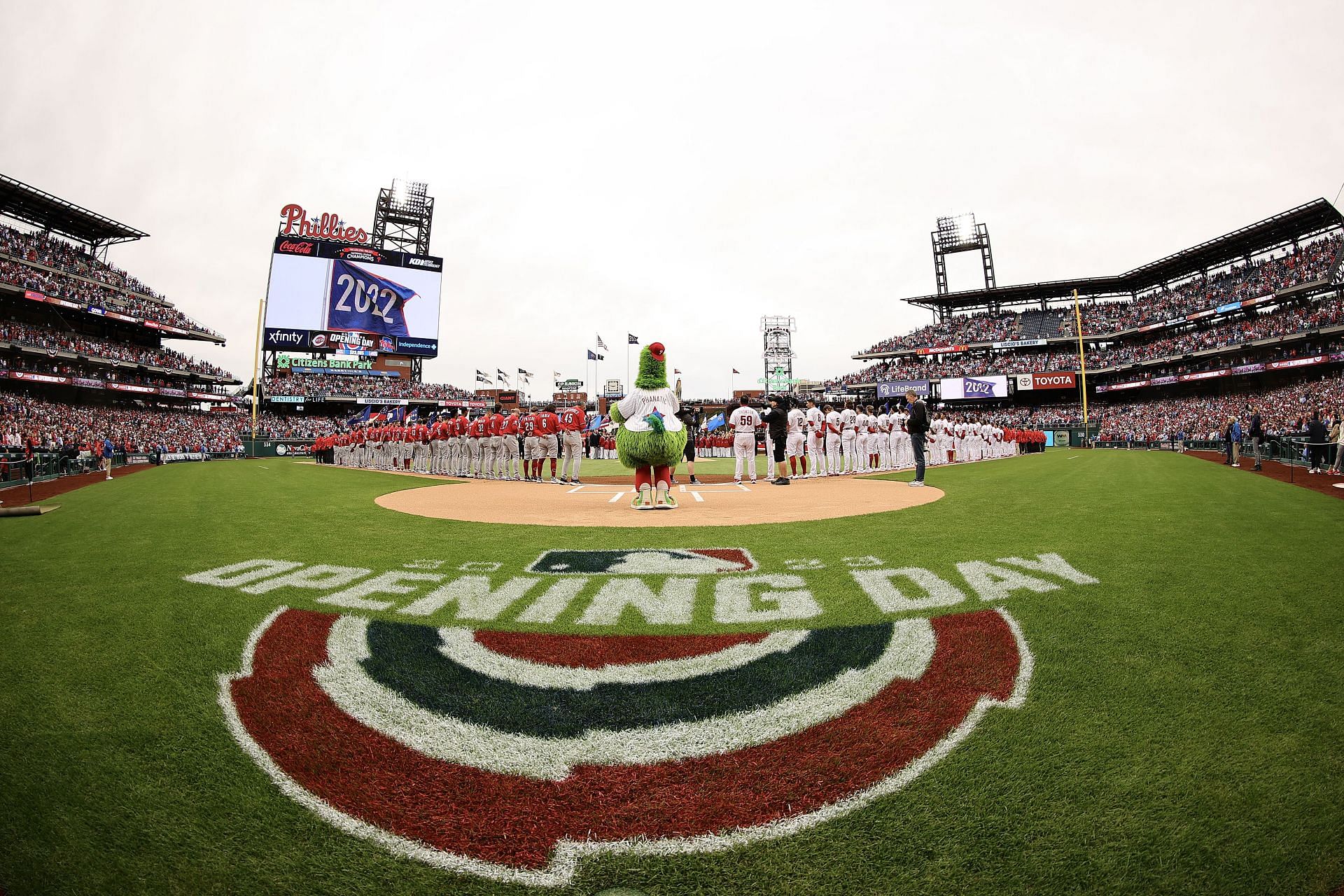 Philadelphia Phillies MLB Opening Day (Image via Getty)