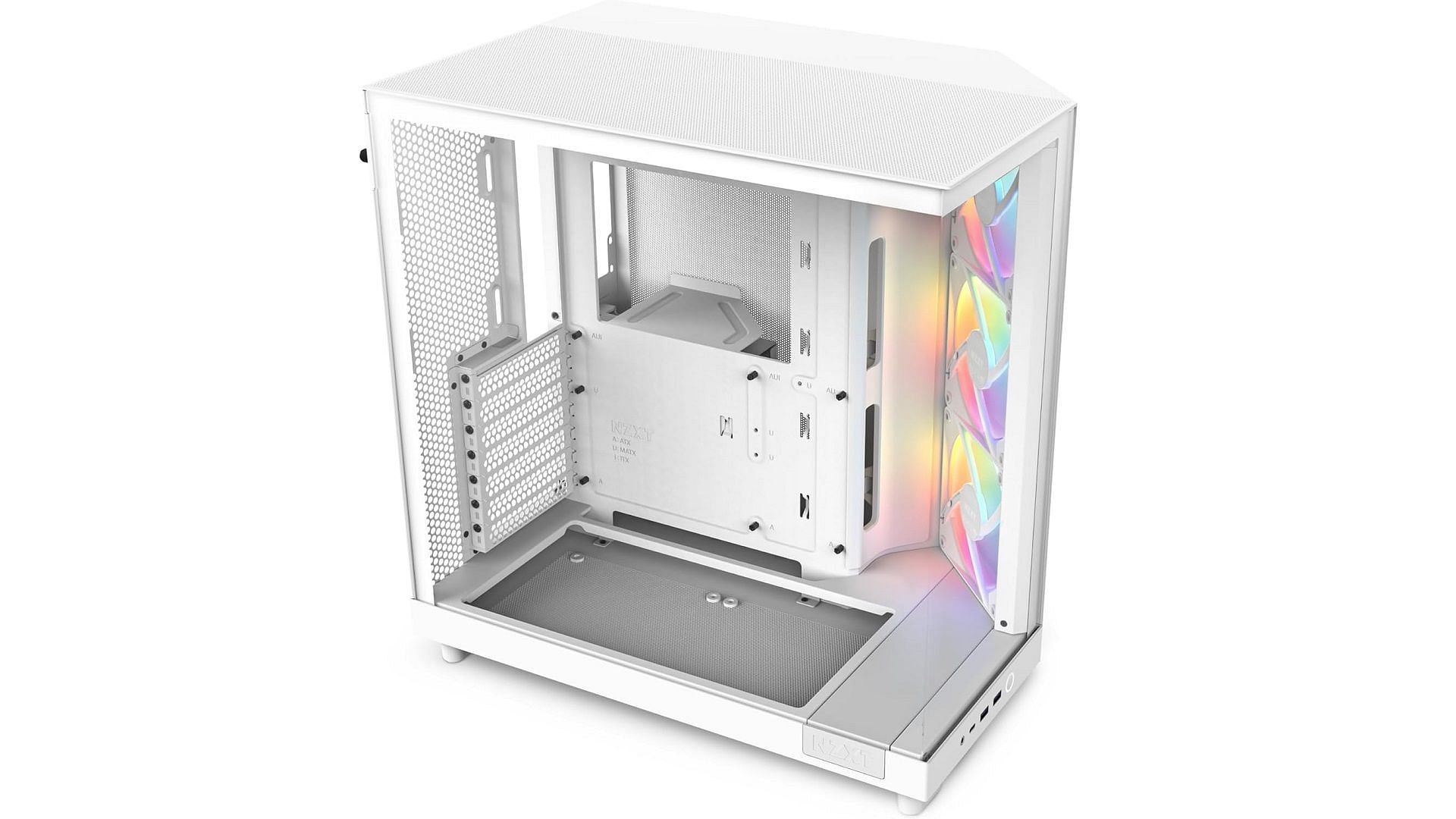 NZXT H6 Flow RGB Mid-Tower Airflow gaming PC case (Image via NZXT)