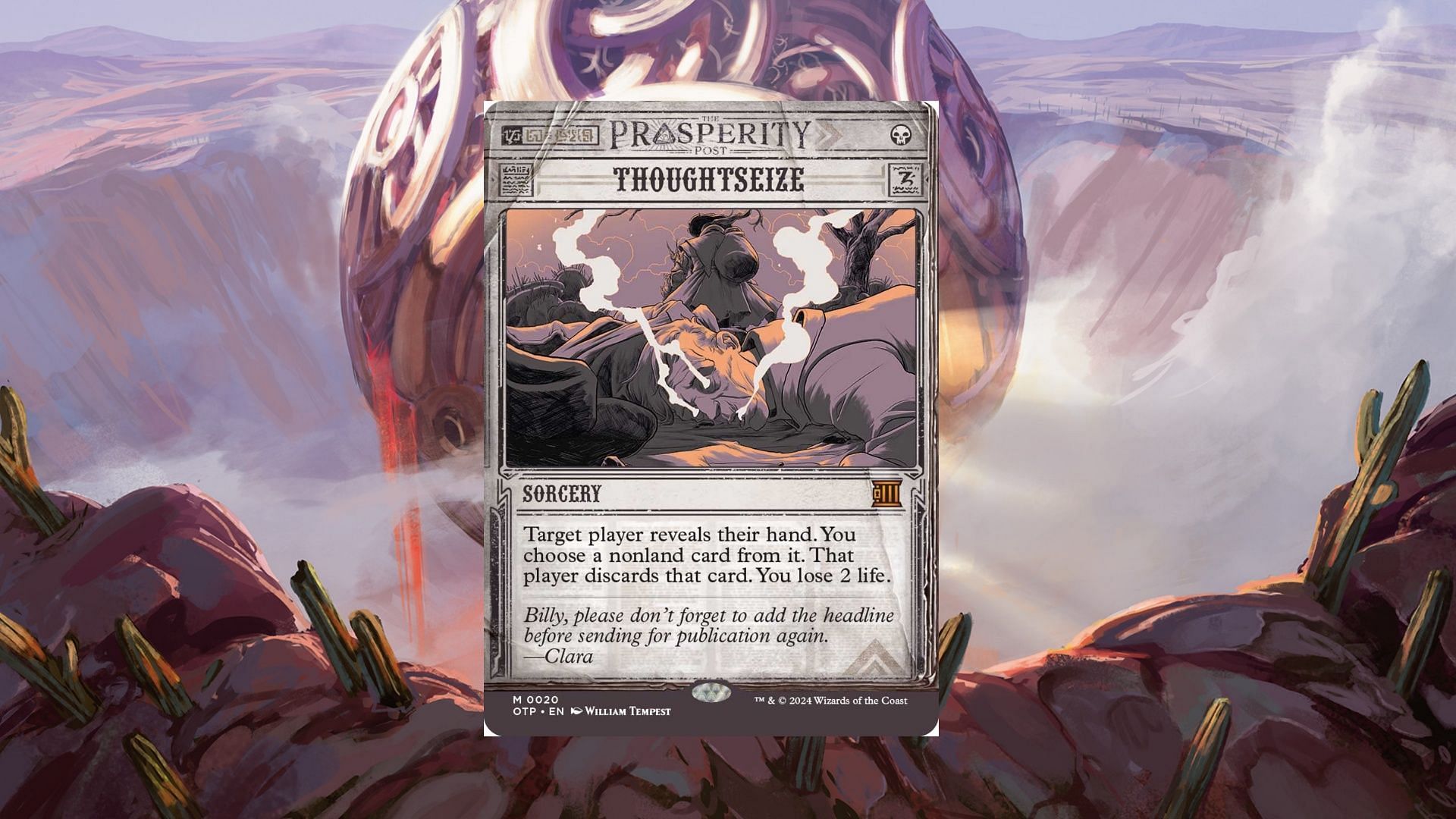 Want to cast Thoughtseize for free in the middle of a match? (Image via Wizards of the Coast)